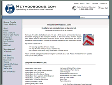 Tablet Screenshot of methodbooks.com